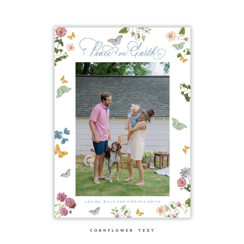 Collier Medium Classic Printed Holiday Card I