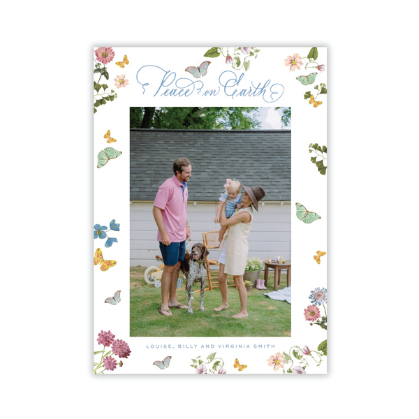 Collier Medium Classic Printed Holiday Card I
