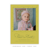 Collier Medium Classic Printed Holiday Card II