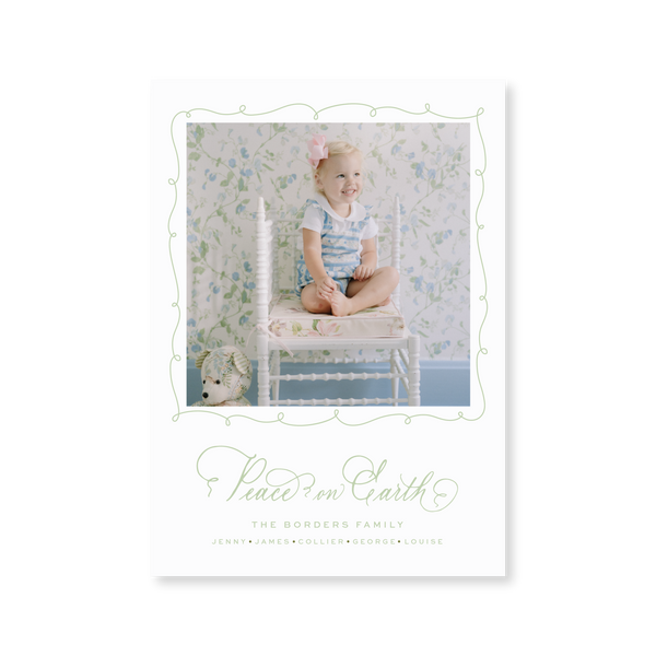Collier Medium Letterpress Holiday Card