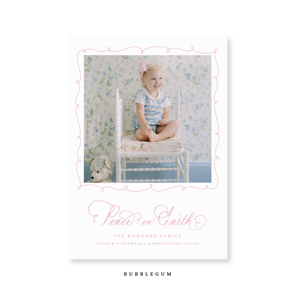 Collier Medium Letterpress Holiday Card