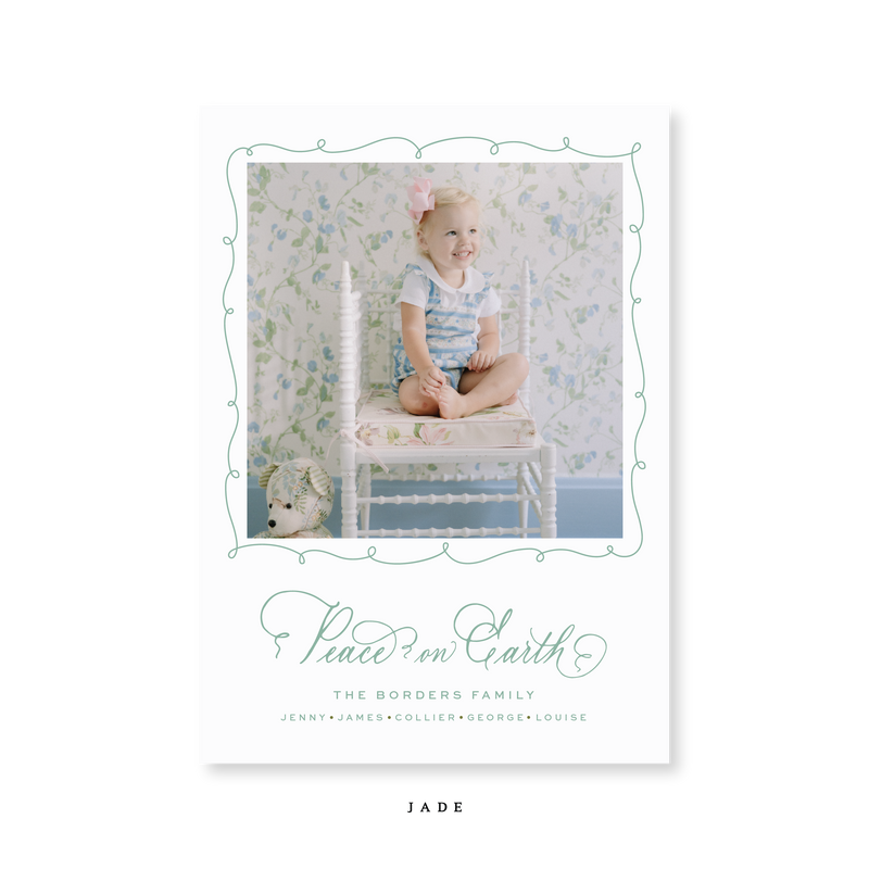 Collier Medium Letterpress Holiday Card
