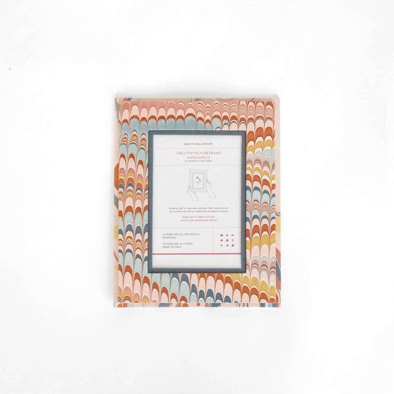 Marbled Picture Frame - Twilight Mountain