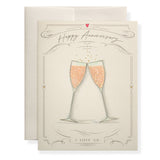I Love Us Greeting Card
