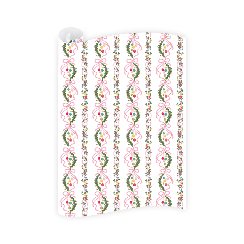 Baubles and Bows Wrapping Paper