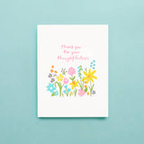 Thoughtfulness Letterpress Greeting Card