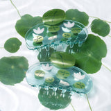 Nimue Pond with Lotus Flowers and Fish Acetate Hair Claw