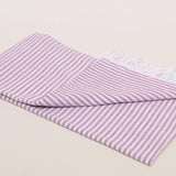 Striped Colorful Turkish Cotton Peshtemal Towel: Dark Navy Blue / Beach Towel