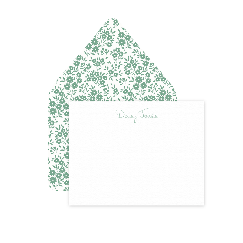 Daisy Petite Letterpress Stationery