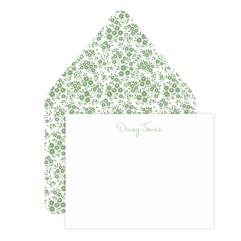 Daisy Petite Letterpress Stationery