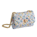 Quilted Classic Flap Bag in Liberty D’Anjo