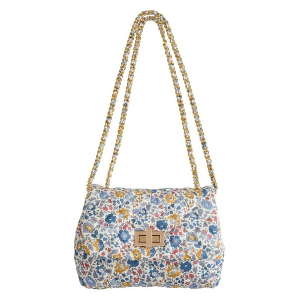 Quilted Classic Flap Bag in Liberty D’Anjo