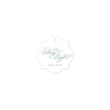 Darlington Tile Letterpress Holiday Gift Tag