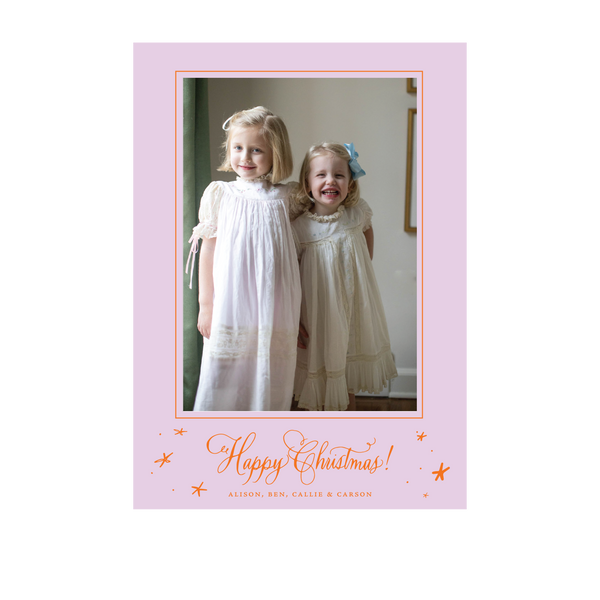Davenport Classic Printed Medium Holiday Card