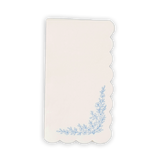 Floral Elegance Blue Guest Towels