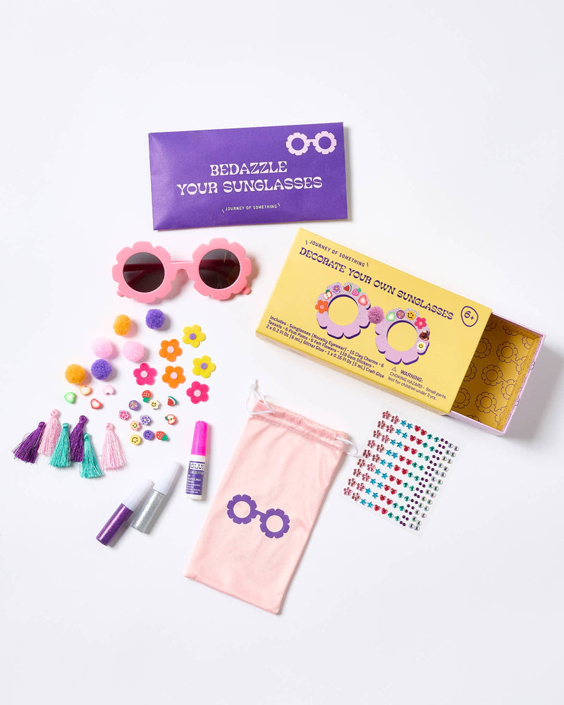 Decorate Your Own Flower Sunglasses Kit