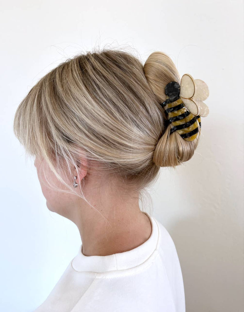 Bee Claw Hair Clip