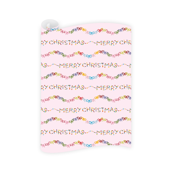 Pom Pom Party Wrapping Paper Roll