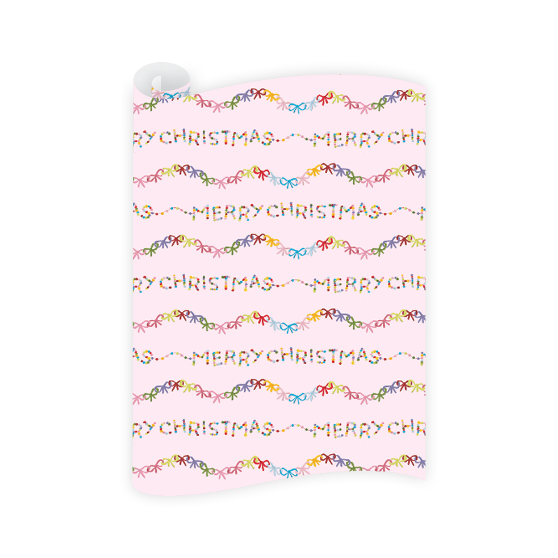 Pom Pom Party Wrapping Paper Roll