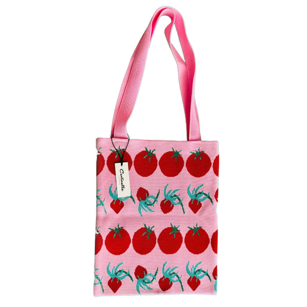Tomatoes Knit Tote Bag