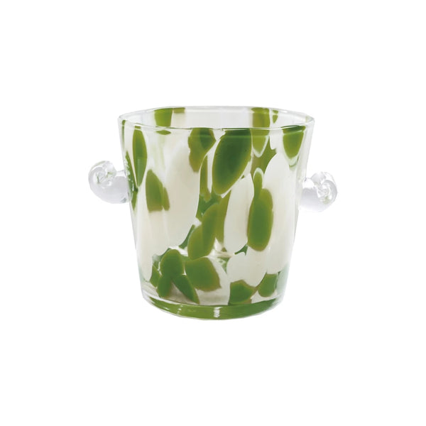 Petite Confetti Glass Ice Bucket