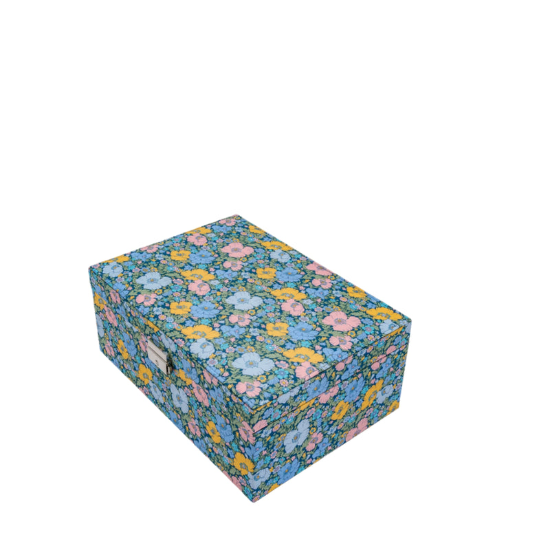 Liberty Large Jewelry Box, Meadow Song Blue