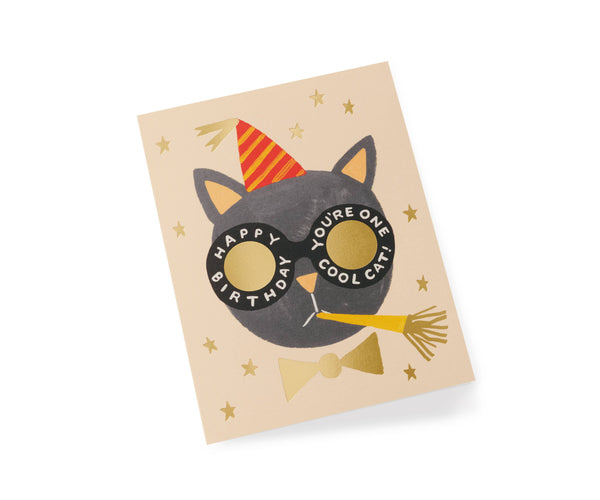 Birthday Cat Card