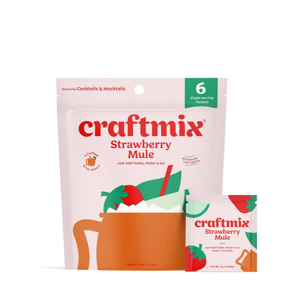 Strawberry Mule Cocktail Mixer 6-Pack