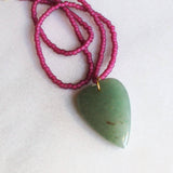 Stone Heart Necklace