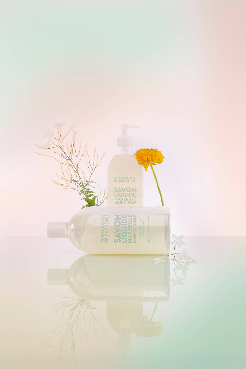 Refill Liquid Marseille Soap Soft Jasmine 33.8 fl oz