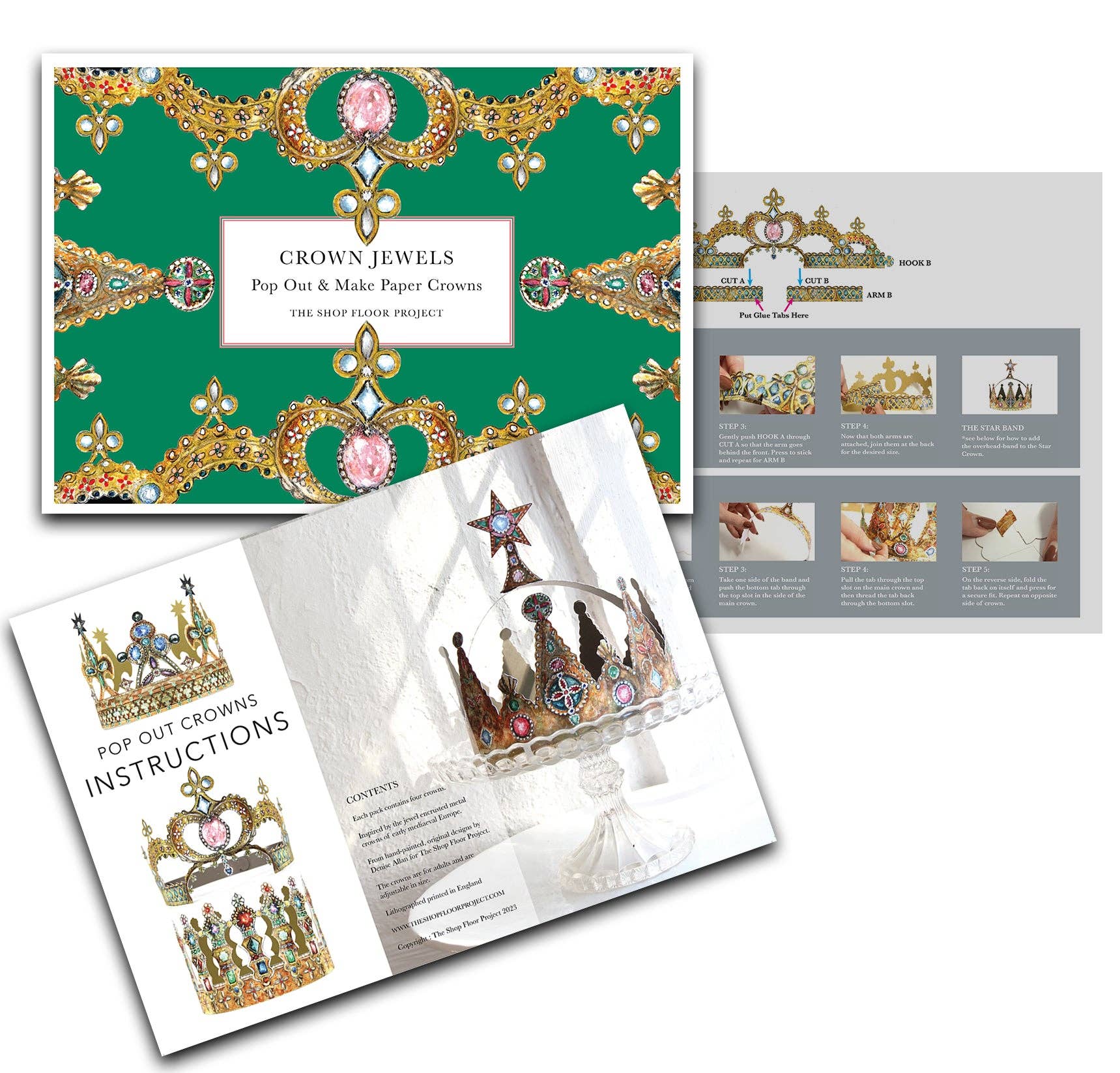 Crown Jewels Paper Party Crowns