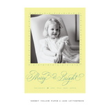 Ellington Letterpress Colored Paper Holiday Card