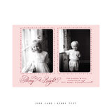 Ellington (2 Photos) Classic Printed Medium Holiday Card
