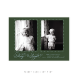 Ellington (2 Photos) Classic Printed Medium Holiday Card