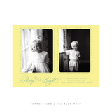 Ellington (2 Photos) Classic Printed Medium Holiday Card