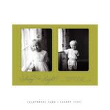 Ellington (2 Photos) Classic Printed Medium Holiday Card