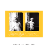 Ellington (2 Photos) Classic Printed Medium Holiday Card