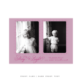 Ellington (2 Photos) Classic Printed Medium Holiday Card