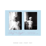 Ellington (2 Photos) Classic Printed Medium Holiday Card