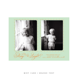 Ellington (2 Photos) Classic Printed Medium Holiday Card