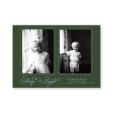 Ellington (2 Photos) Classic Printed Medium Holiday Card