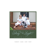 Ellington Classic Printed Small Square Holiday Card