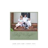 Ellington Classic Printed Small Square Holiday Card