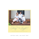Ellington Classic Printed Small Square Holiday Card