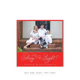 Ellington Classic Printed Small Square Holiday Card