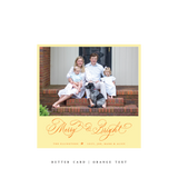 Ellington Classic Printed Small Square Holiday Card