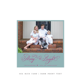 Ellington Classic Printed Small Square Holiday Card