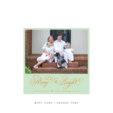 Ellington Classic Printed Small Square Holiday Card