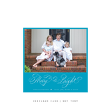 Ellington Classic Printed Small Square Holiday Card