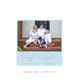 Ellington Classic Printed Small Square Holiday Card
